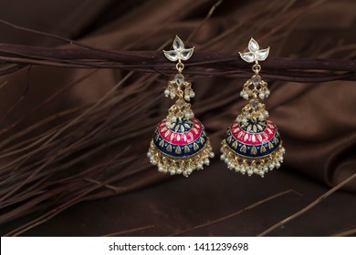 Ethnic Indian Jewellery In Studio Lighting 