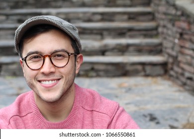 Ethnic Male Rocking A Pair Of Glasses 