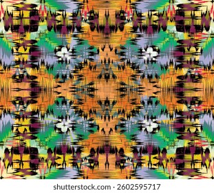 ethnic pattern work, designs suitable for fabric printing, wallpaper