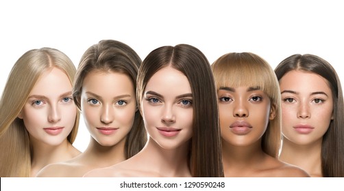 Different Hair Type Images Stock Photos Vectors Shutterstock