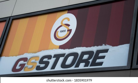 Etimesgut, Ankara / Turkey - 18.10.2020 - GS Store Company Bilboard