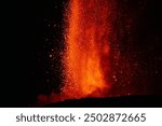 Etna volcano in eruption - Sicily