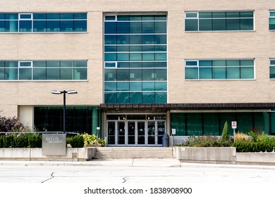 Etobicoke, On, Canada - October 11, 2020: University Of Guelph-Humber Entrance Is Seen In Etobicoke, On, Canada, A Collaboration Between The University Of Guelph And Humber College.