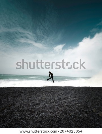 Similar – surfer Surfer Surfing