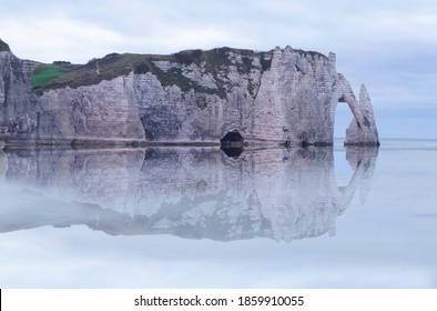 Etretat Cliffs, Normandie, Manche, France