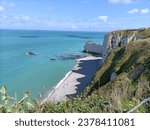 Etretat, France, Normandy, English Channel