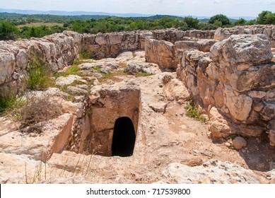 Etri Ruins Near Beit Shemesh, Village From The Second Temple Period. Israel