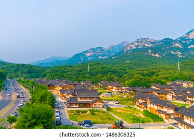 Eunpyeong Hanok Old Village In Seoul,South Korea