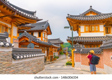 Eunpyeong Hanok Old Village In Seoul,South Korea