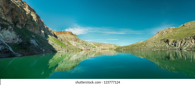 Euphrates River In Gaziantep Turkey