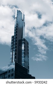 Eureka Tower In The Heart Of Melbourne