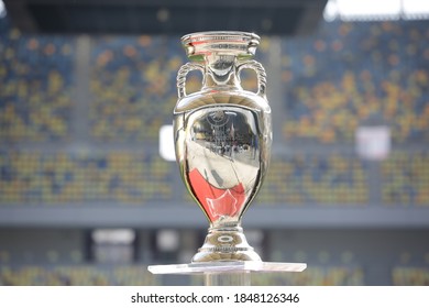 Euro 2020 Trophy, Photo Taken By Cristi Dangeorge In Bucharest Romania On 15 03 2019