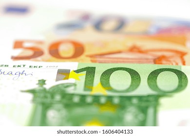 Euro Banknotes Background : Banking Account, Investment Analytic Research Data Economy, Trading, Business Company Concept.
