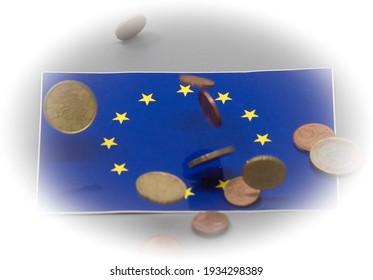 Euro Coins, Currency In The European Union And Eu Single Market