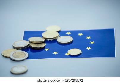 Euro Coins, Currency In The European Union And Eu Single Market