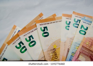 euro currency, background piggy bank walet - Shutterstock ID 1192776460