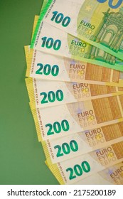 Euro Currency Exchange Rate. Euro Currency.Money And Finance.Spending And Income In European Countries.Budget Allocation. Bundle Of Money.