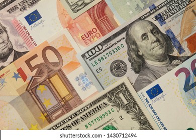 Euro Dollar Rate Concept. Eur Usd Forecast Photo. Eur Usd Exchange Rate Concept.