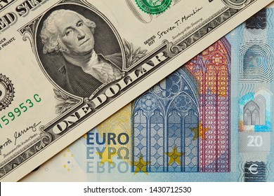 Euro Dollar Rate Concept. Eur Usd Forecast Photo. Eur Usd Exchange Rate Concept.