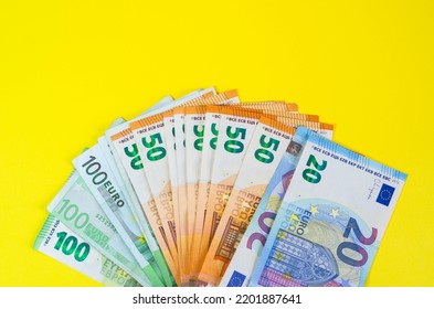 Euro Money. Euro Cash Background. Euro Money Banknotes
