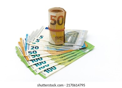 The euro is the official currency of a large number of European countries. The euro is the second most widely used currency in international transactions and an important reserve currency. - Shutterstock ID 2170614795