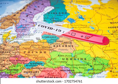 Europe Map Coronavirus Covid-19 Quarantine