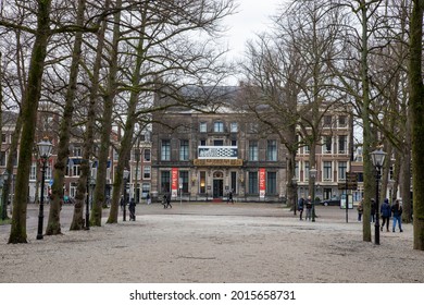 Europe, Netherlands, The Hague. M.C. Escher Museum Exterior