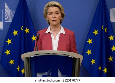 European Commission President Ursula Von Der Stock Photo 2120178779 ...