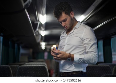 European Handsome Bus Conductor Becomes Overnight Celebrity