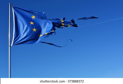 Image result for eu shredded flag