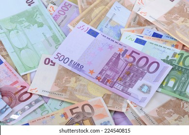 Euros - Shutterstock ID 224540815