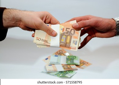 Euros - Money - euro cash background. Euro Money Banknotes - tangent policy