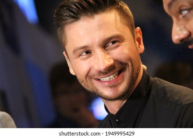 Eurovision 2016, Stockholm, Sweden - May 13, 2016. Sergey Lazarev (Russia)  During Eurovision Song Contest 2016