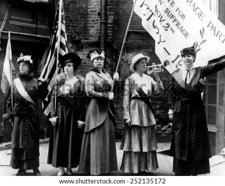EV1812 - Suffragettes in San Francisco, 1915.