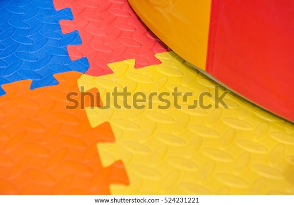 Eva Foam Colorful Playroom Foam Tiles Stock Photo Edit Now