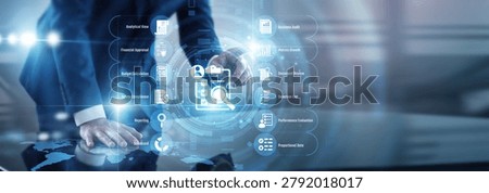 Evaluator point of Assessment detailed performance and skill tracking concept analyzing essential employee capabilities thoroughly. Formulating structured development plans in a workspace.