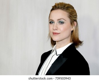 Evan Rachel Wood At The Hammer Museum Gala In The Garden Held At The Hammer Museum In Westwood, USA On October 14, 2017.