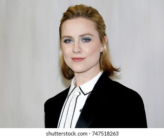 Evan Rachel Wood At The Hammer Museum Gala In The Garden Held At The Hammer Museum In Westwood, USA On October 14, 2017.