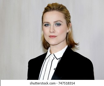 Evan Rachel Wood At The Hammer Museum Gala In The Garden Held At The Hammer Museum In Westwood, USA On October 14, 2017.