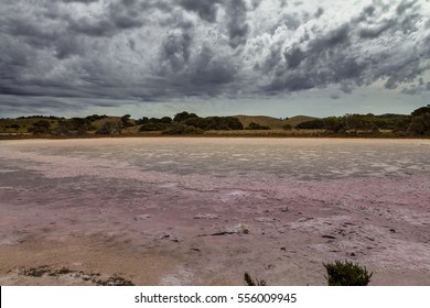 Evaporated Pink Lake, WA