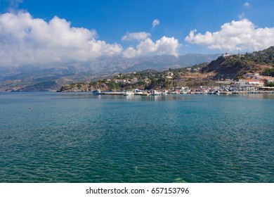 Evdilos Village On Icaria, Greece