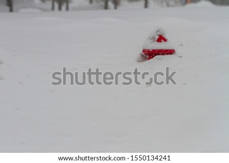 Even in deep winter, it is important to keep the fire hydrants free and accessible.