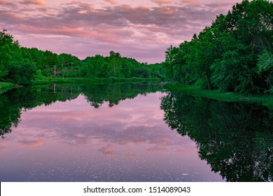 Evening Falls Over The Otter Creek