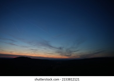 Evening, Landscape, Sky, Blue Hour, Glow