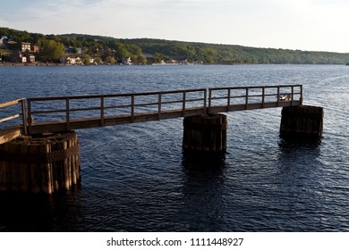 Evening Light Over Portage Lake In Hancock, MI