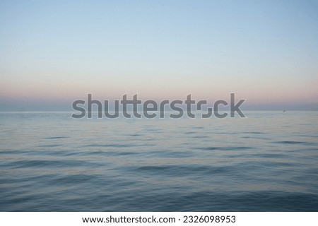 Similar – Image, Stock Photo evening mood Nature Summer