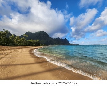 evening on a beach in hawaii - Powered by Shutterstock