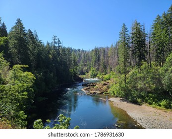 Evening On The North Umpqua River