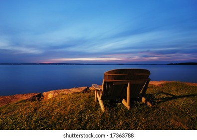 Evening Rice Lake,Ontario,Canada