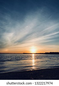 Evening in the river 